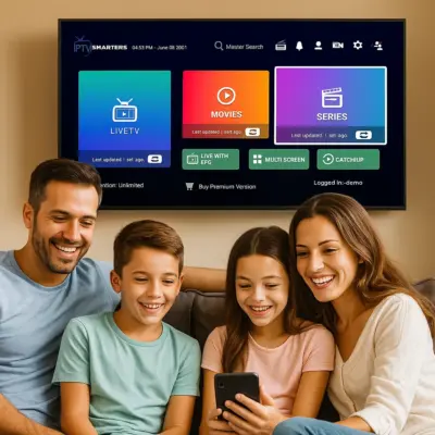 اشتراك IPTV Smarters Pro سمارترز لمدة سنة